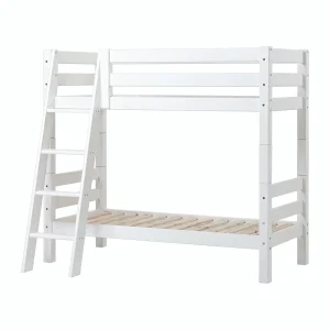 Hoppekids, ECO Luxury, Korkea Kerrossänky (Muunneltava) 70x160 cm, White