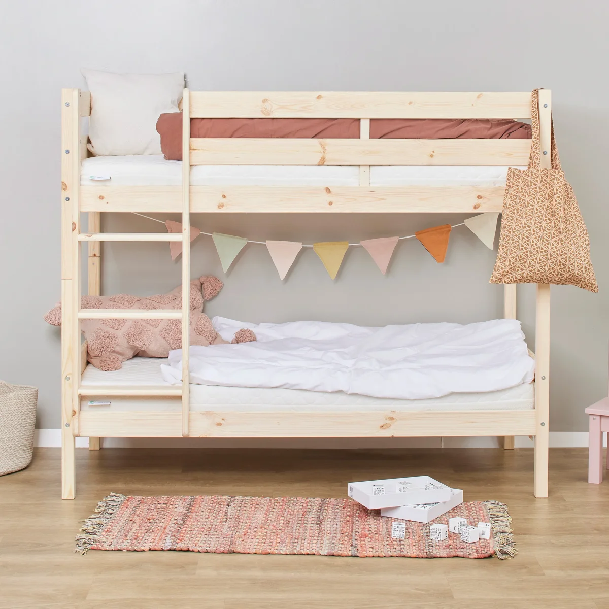 Hoppekids ECO Comfort, Kerrossänky 70x160 cm, Wood - Image 4