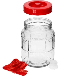 CARBOY lasiastia, kantohihnalla, 5 litraa