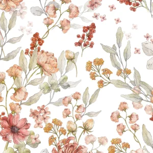 Autumn Meadow White, Tapetti