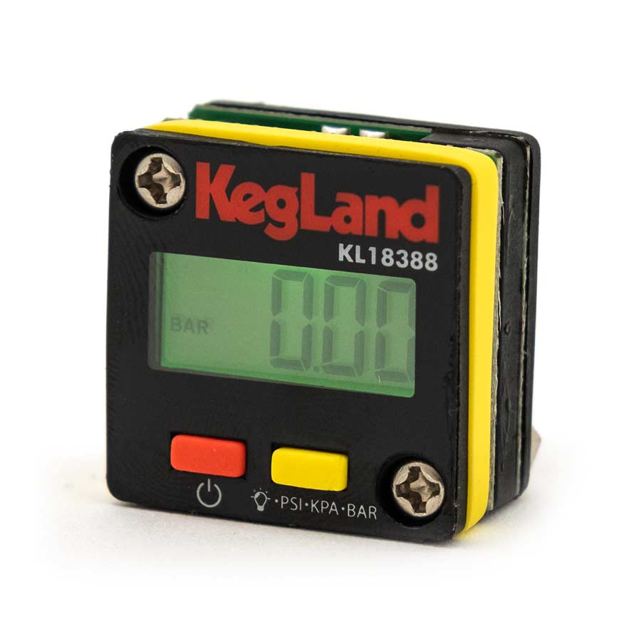 Digitaalinen manometri regulaattoreille 0-6 bar (0-90 psi)