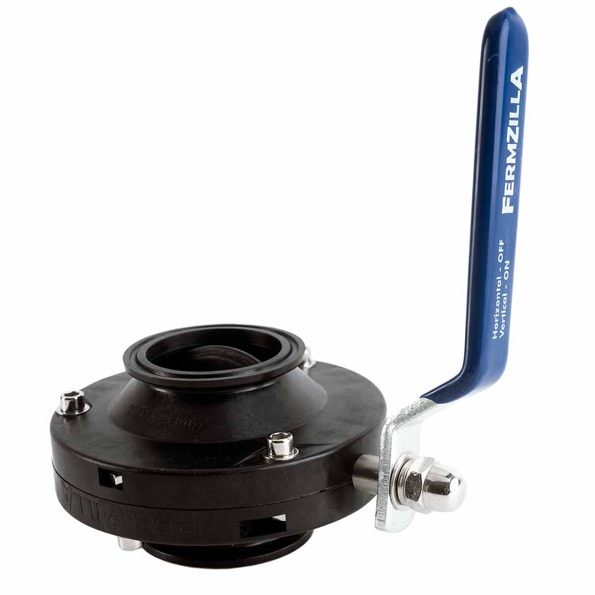 2″ x 2″ Butterfly valve Tri-Clamp