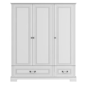 Bellamy, Ines, Vaatekaappi 3 ovea, White