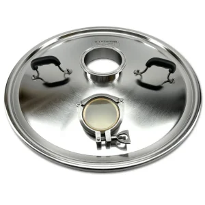 100L Pro Sight Glass Distillation / Steam Condenser Lid