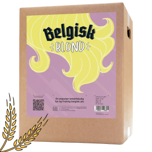 Belgisk BLOND 20l, reseptipaketti, BBE 7/2025