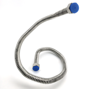 Stainless Flexi Arm 80cm 1/2″ BSP kierteillä