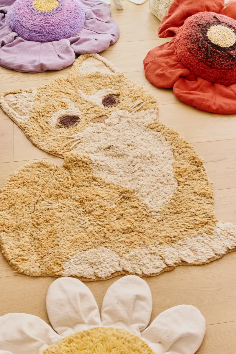 Petals&Pals, Pestävä Matto, Ginger Cat - Image 3