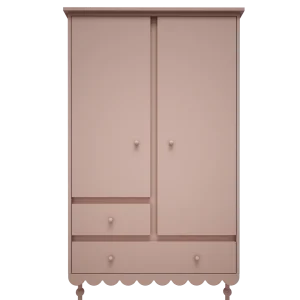 Wood Luck Design, Vaatekaappi, Babushka Natural Pink