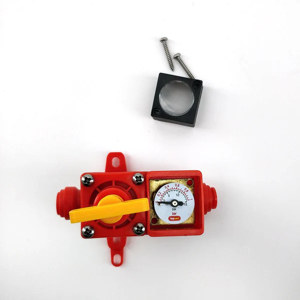 KegLand BlowTie V2 spunding valve – rajapaineventtiili, 0-1 bar mittarilla, 0-15psi - Image 6