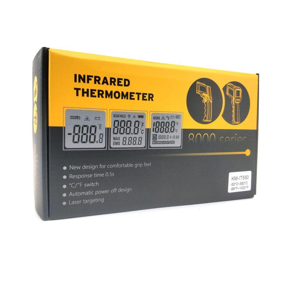 Infrapunalämpömittari kaksoislaserilla -50°C – 550°C - Image 4