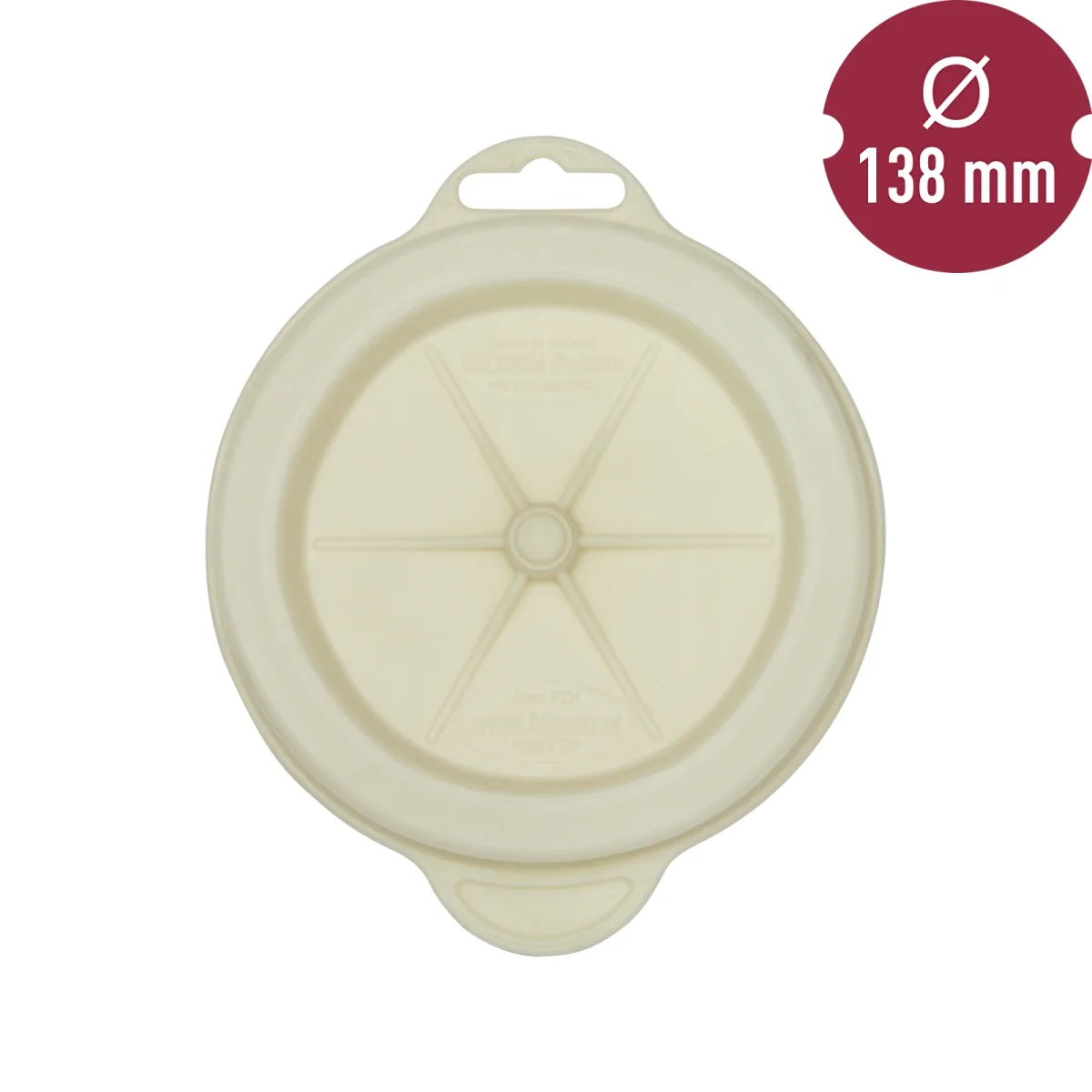 Demijohn kumikorkki, leveäaukkoinen malli / tulppa Ø138mm - Image 3