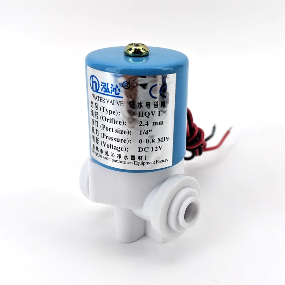 Solenoidiventtiili push fit 6,35mm