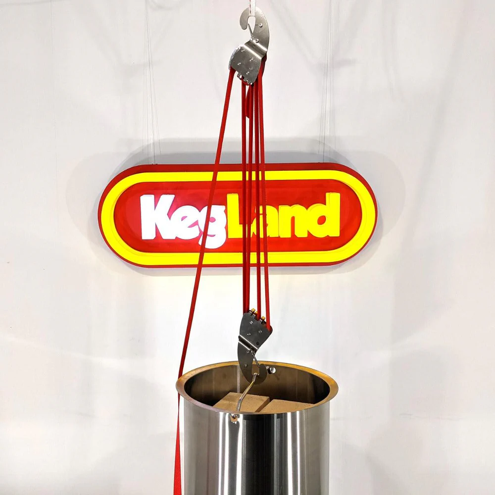 BrewZilla Lift-N-Lock Pulley -hihnapyörä - Image 3
