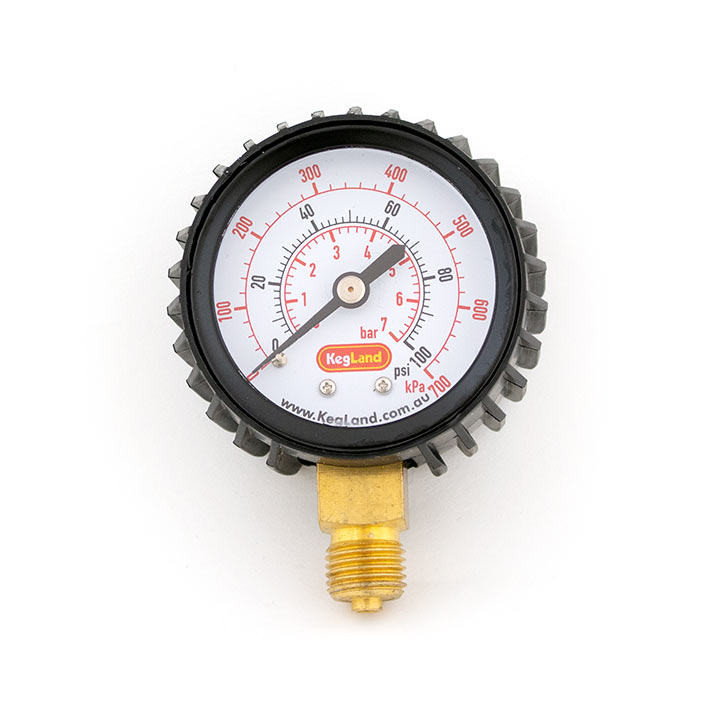 Manometri regulaattorille 0-100 psi - Image 2