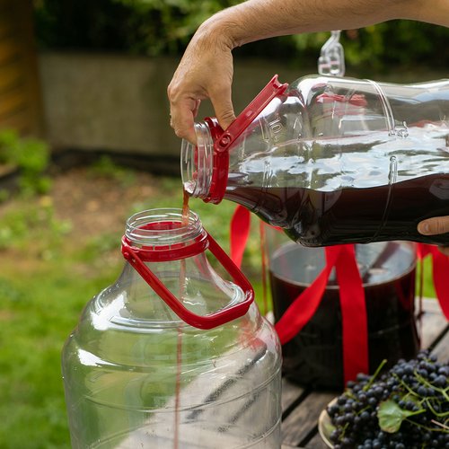 Särkymätön PET Demijohn kantokahvalla, 20 litraa - Image 9