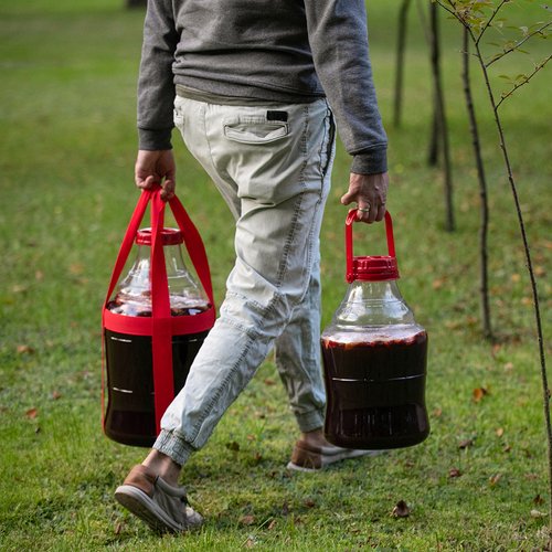 Särkymätön PET Demijohn kantokahvalla, 20 litraa - Image 8