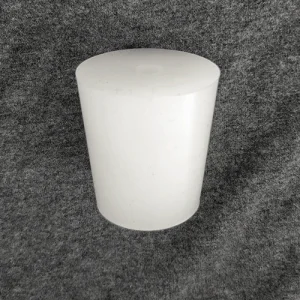 Sillikonitulppa 9mm reiällä 32 x 48mm (sopii mm. 3l & 5l Erlenmeyer pulloihin)